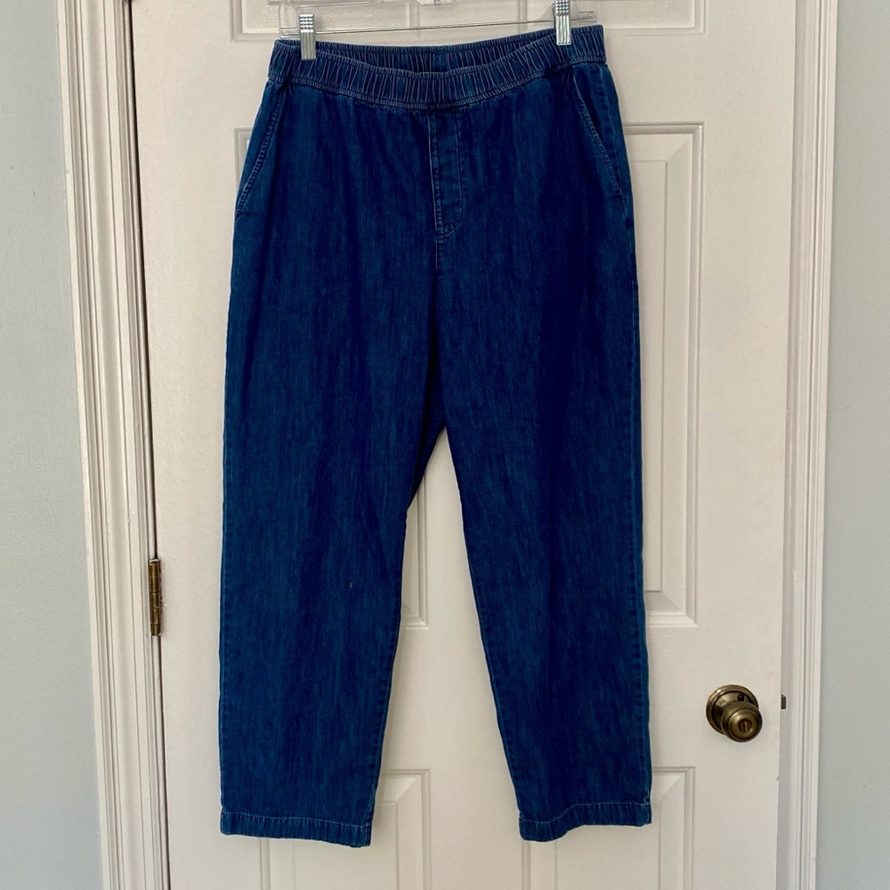 Uniqlo Women's Pull On Denim Jeans L